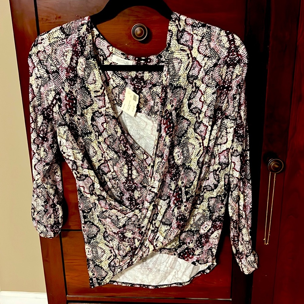 Weston xs Surplus Snake Skin Top
